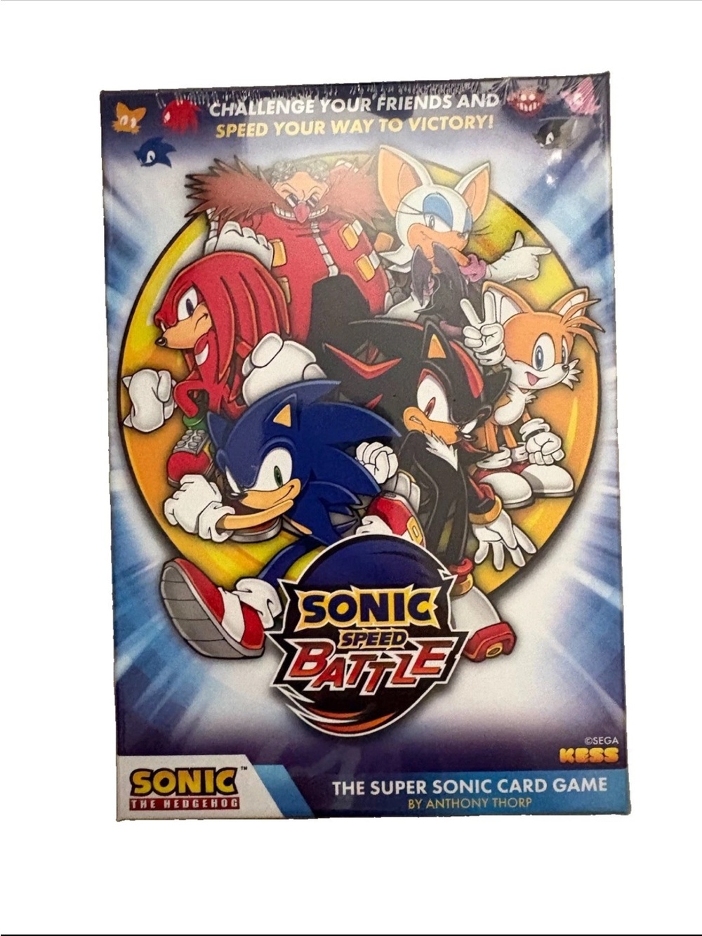Sonic Speed Battle Card Game - Blue